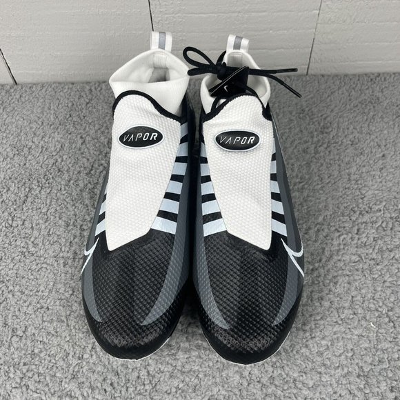 Nike Vapor Edge Pro 360 Football Cleats Men's 7 & 7.5 Black White DQ3670… - Picture 8 of 11